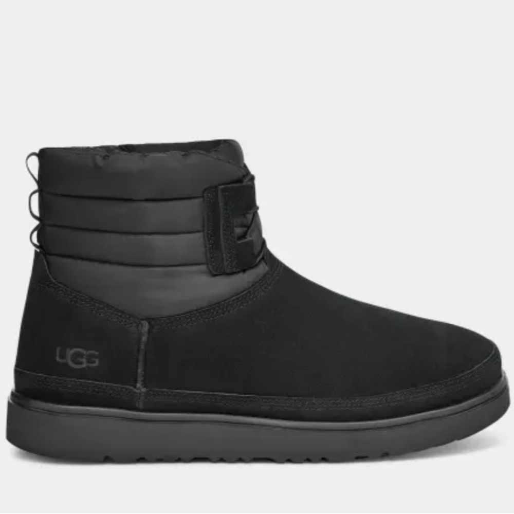 Ugg Classic Mini Lace-Up Weather Boot Size 8 NWT No Collar